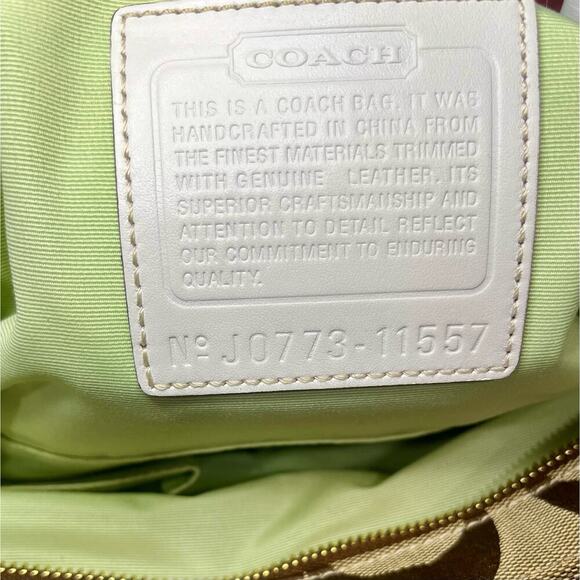 Y2K Coach 11557 Hampton Madeline Signature Satchel Bag - Picture 11 of 12
